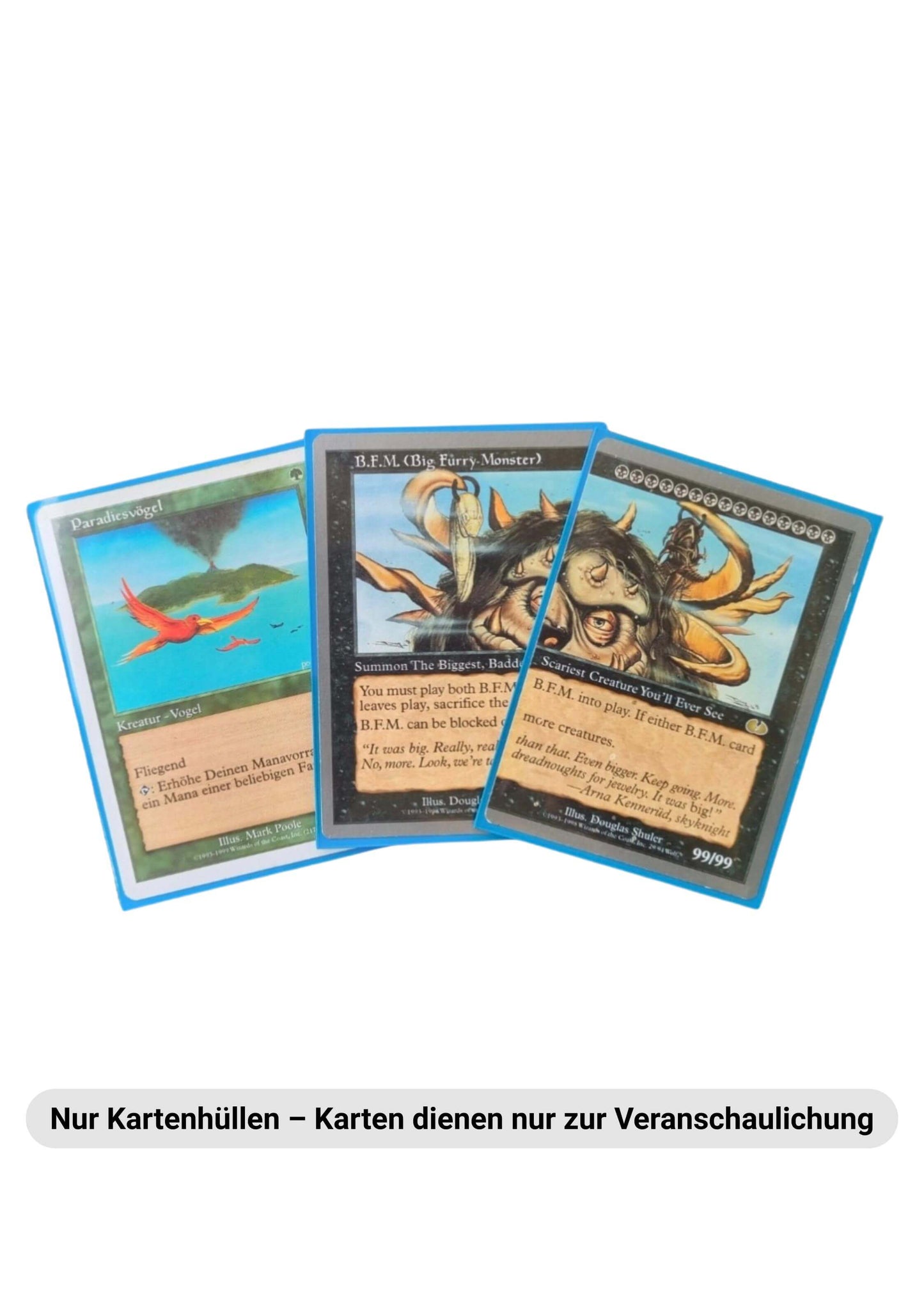 Ocean Guard · Standard Sleeves (50 Stk.) – Sammler-Schutz in Tiefblau 🌊