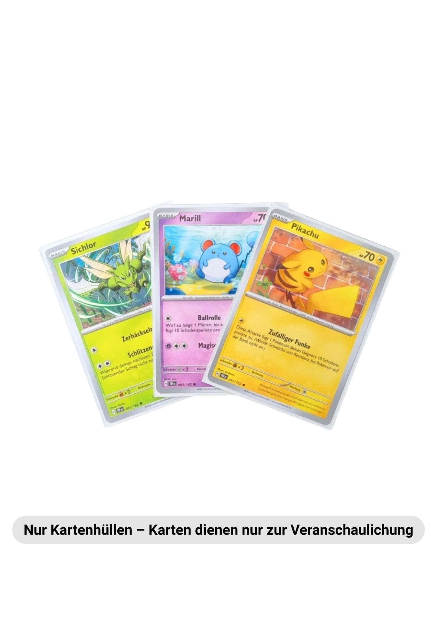 Ghost Shell · Standard Sleeves – Puristischer Schutz 🧊