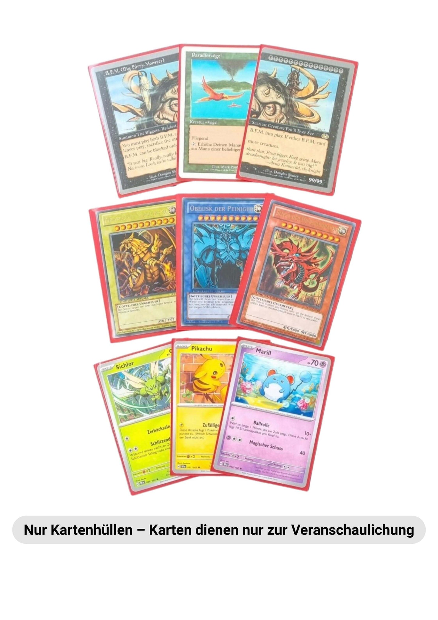 Crimson Core · Standard Sleeves – Für intensive Duelle 🔥