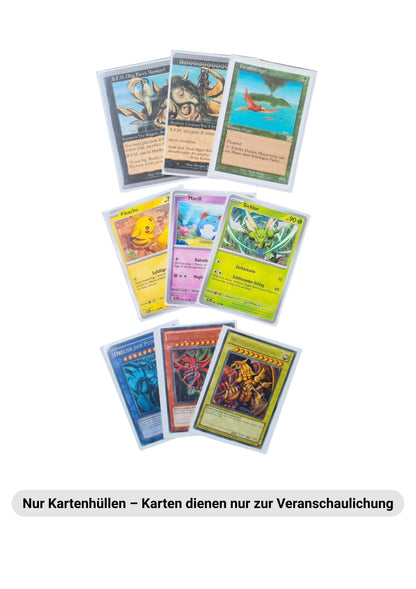 Ghost Shell · Standard Sleeves – Puristischer Schutz 🧊