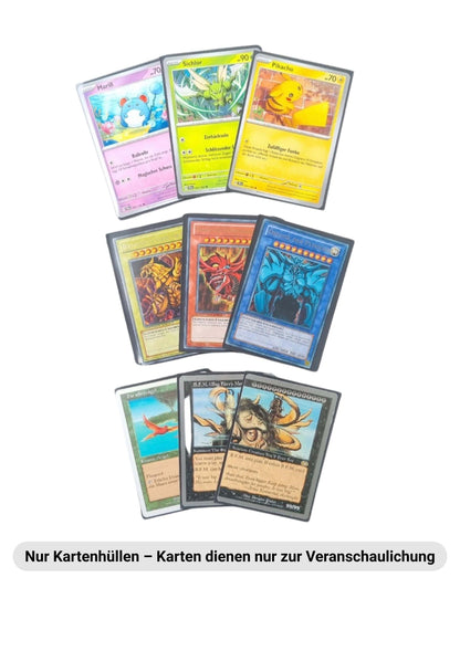 Obsidian Shield · Standard Sleeves (50 Stk.) – Für MTG, Pokémon, Yu-Gi-Oh! 🛡️