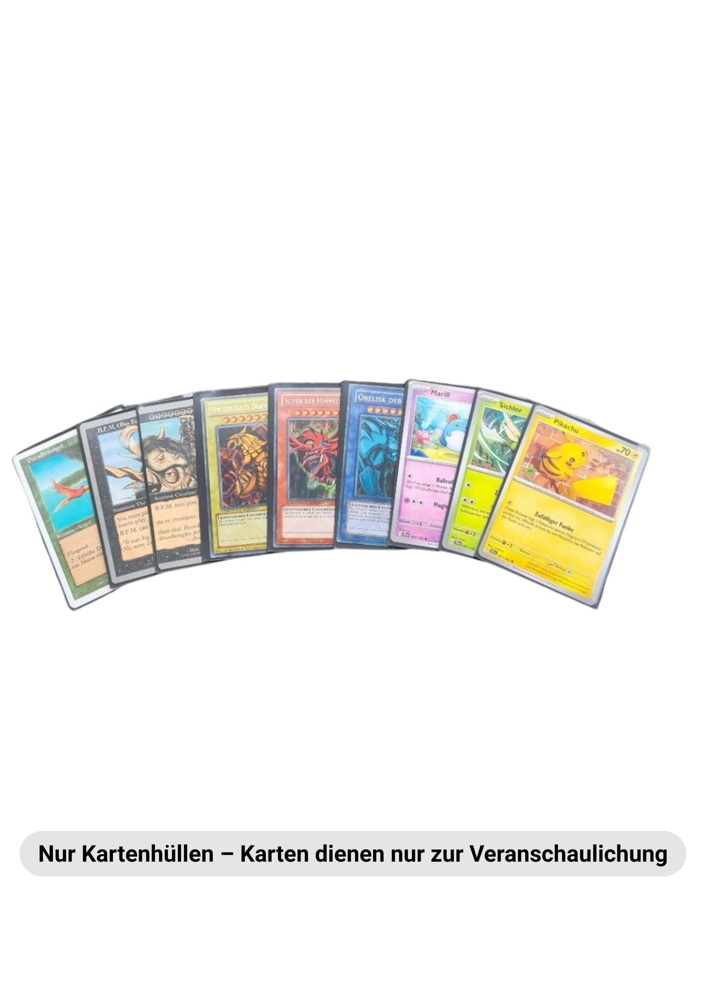 Obsidian Shield · Standard Sleeves (50 Stk.) – Für MTG, Pokémon, Yu-Gi-Oh! 🛡️