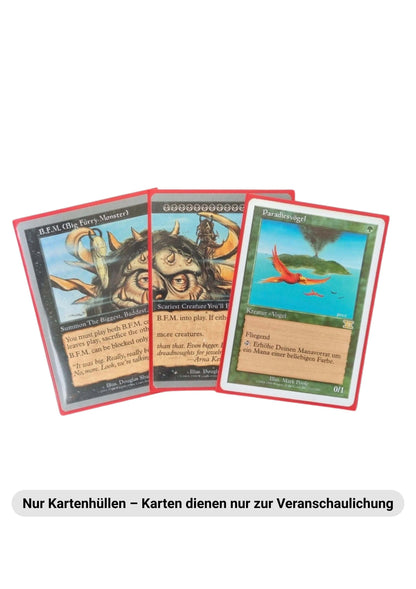 Crimson Core · Standard Sleeves – Für intensive Duelle 🔥