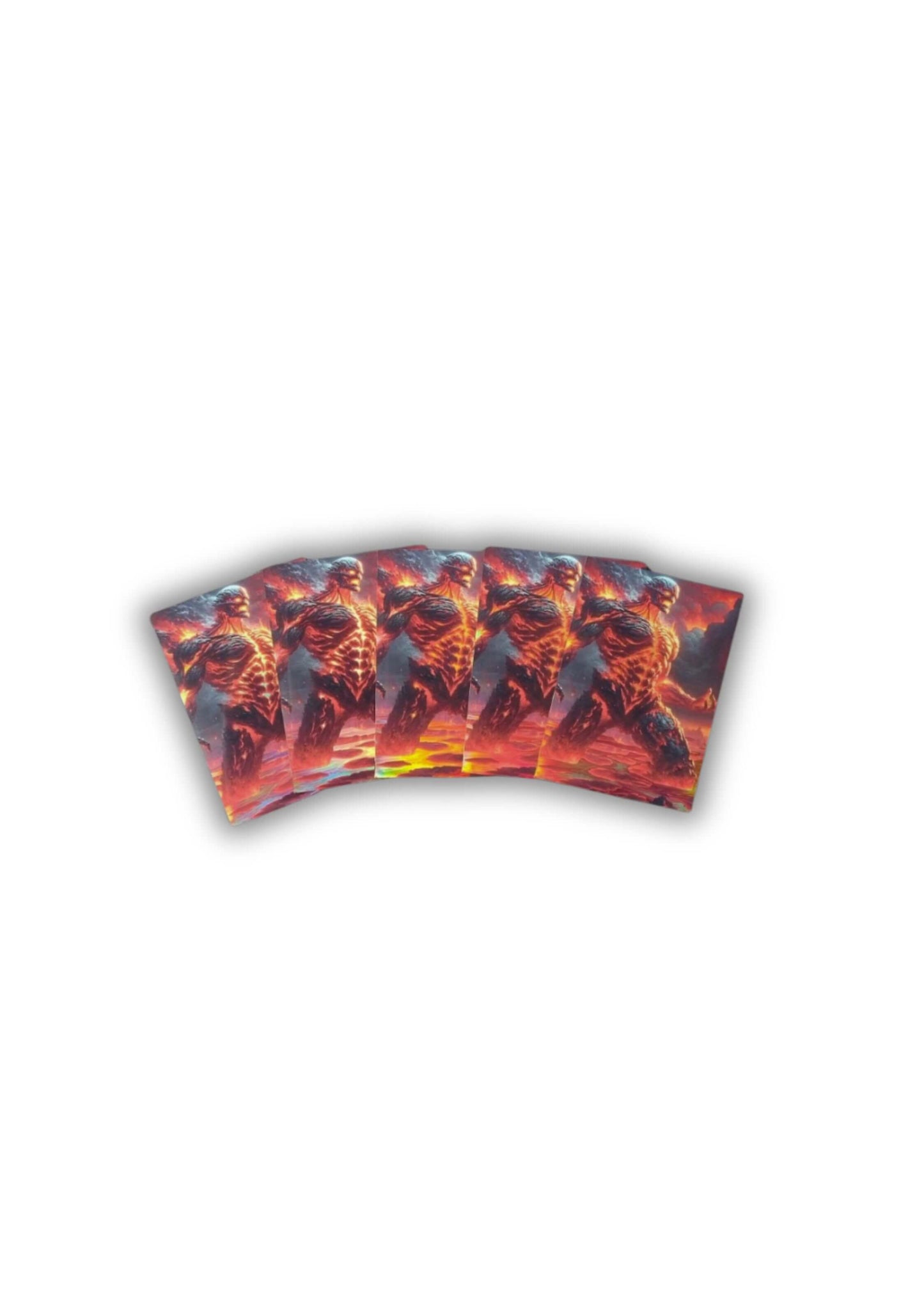 Inferno Colossus · Holo Sleeves (50 Stk.) – Brenne durch jedes Duell 🔥