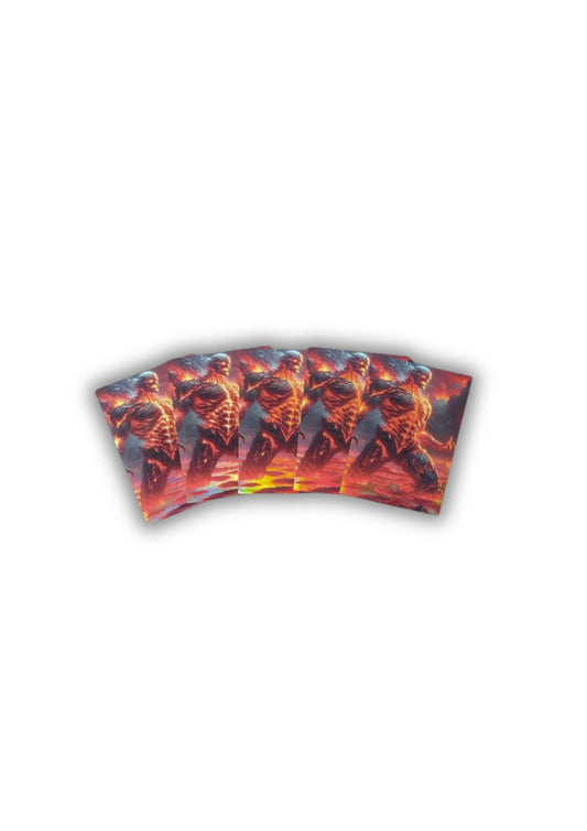 Inferno Colossus · Holo Sleeves (50 Stk.) – Brenne durch jedes Duell 🔥