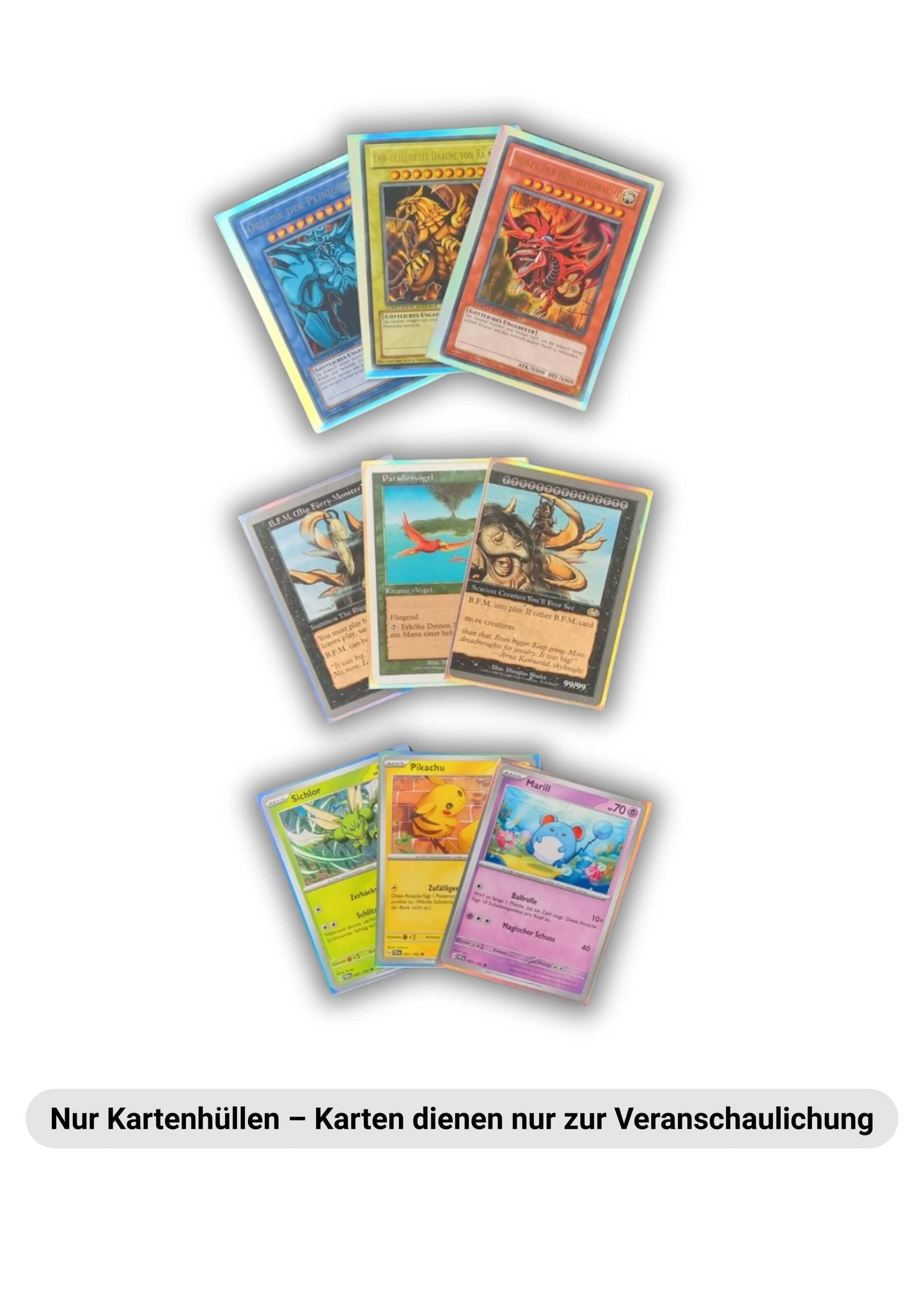 Inferno Colossus · Holo Sleeves (50 Stk.) – Brenne durch jedes Duell 🔥