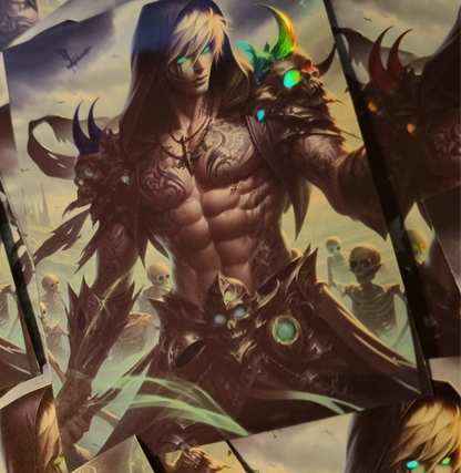 Graveborn Warlord · Holo Sleeves (50 Stk.) – Die Macht der Schatten ruft 💀