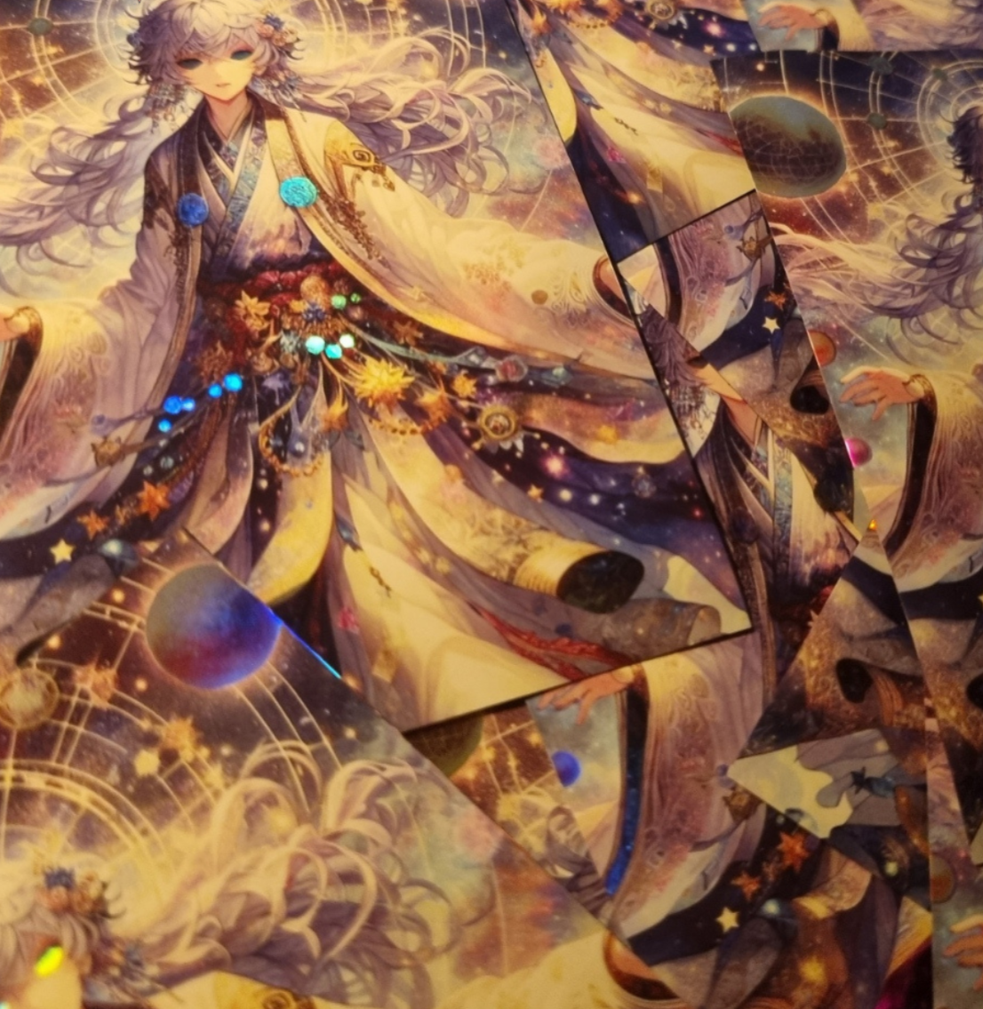 Cosmic Arcanist · Holo Sleeves (50 Stk.) – Für Dimensions-Meister ✨